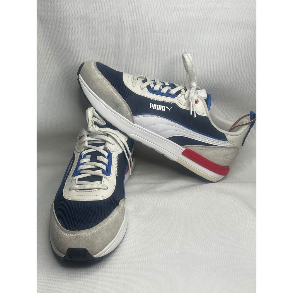 Puma American R22 Sneakers Mens Size US 13 Red White & Blue USA Trainer Shoes